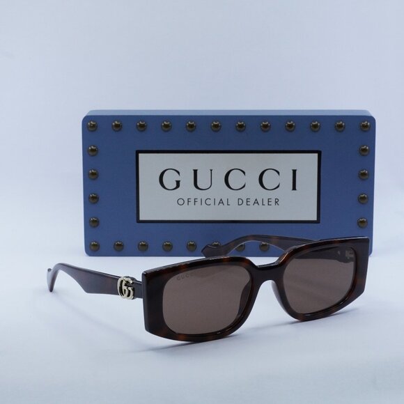 Final Price! Gucci GG1534S 002 Havana/Brown Sunglasses